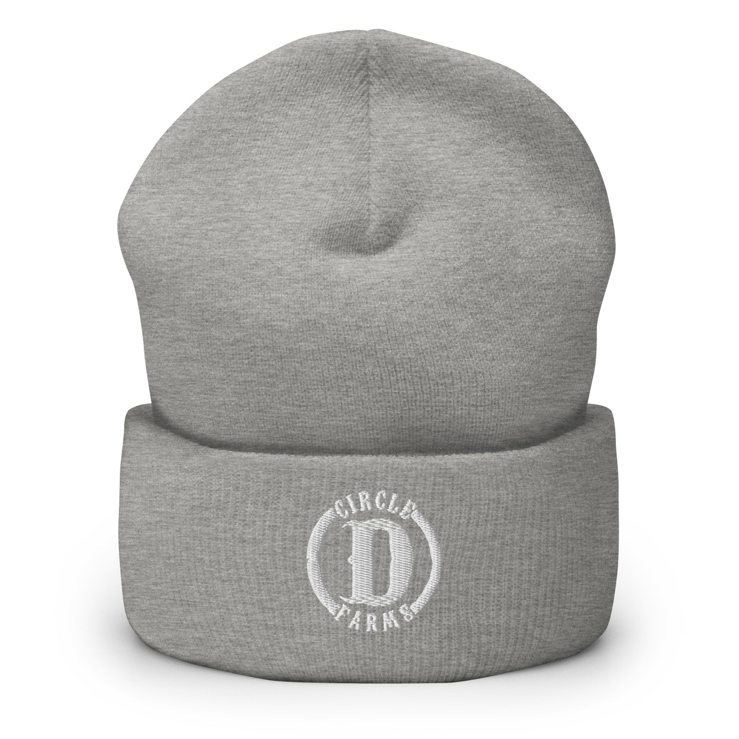 CD_Cuffed Beanie_Embroidered White Logo