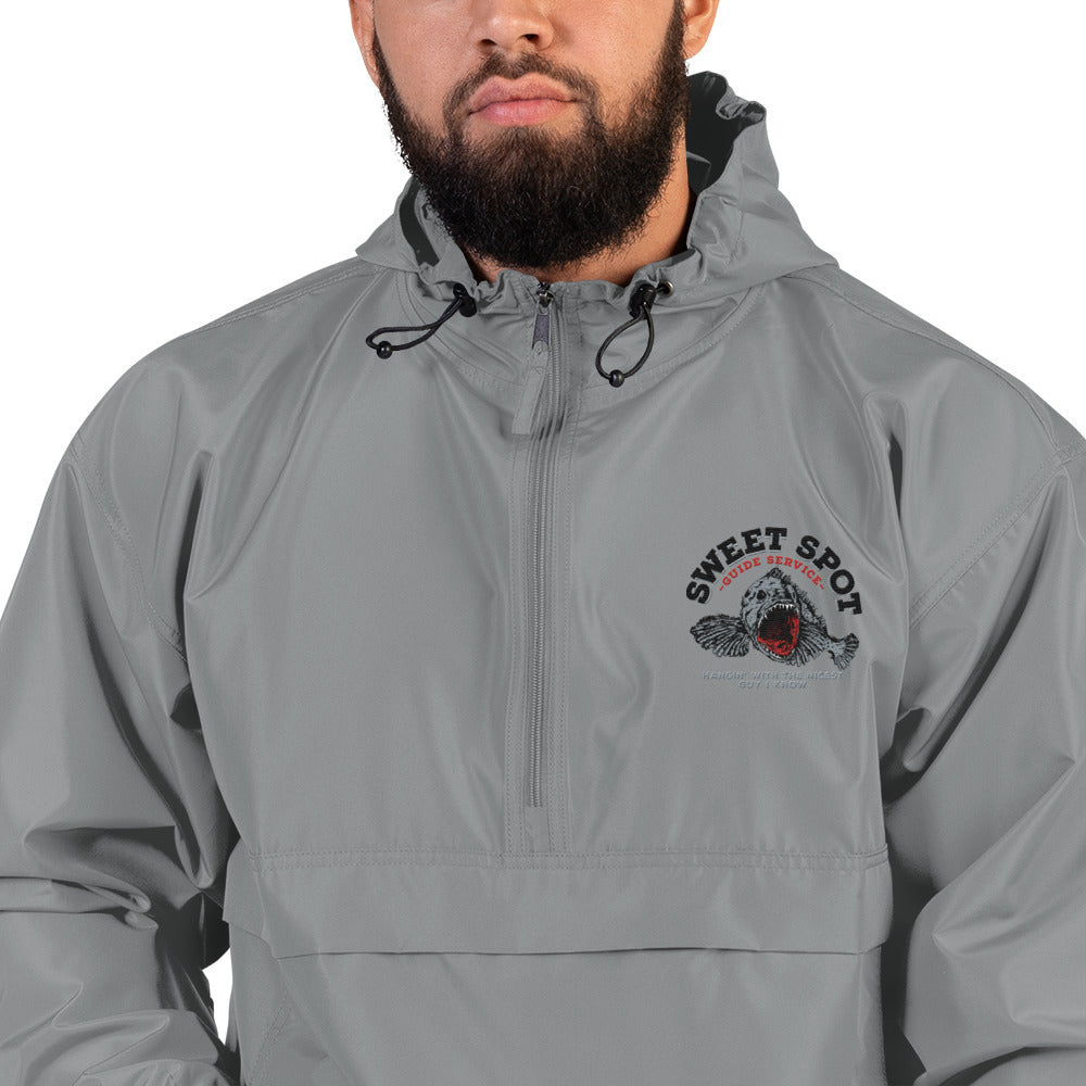 SSGS_Fish Embroidered Champion Packable Jacket