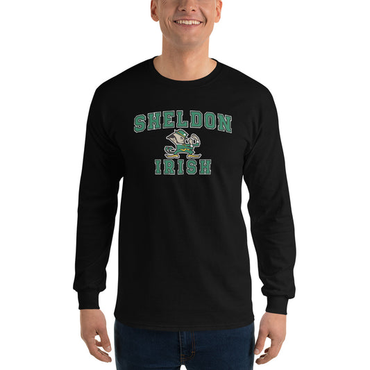 Sheldon Water Polo_Men’s Long Sleeve Shirt_Fighting Irish