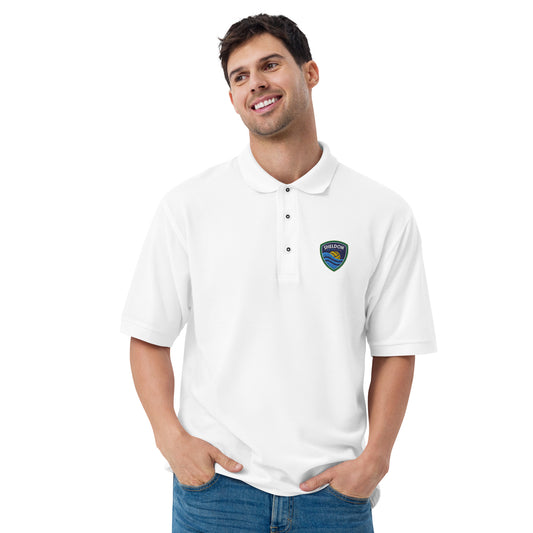 Sheldon Water Polo_Men's Premium Polo_FC_Embroidered