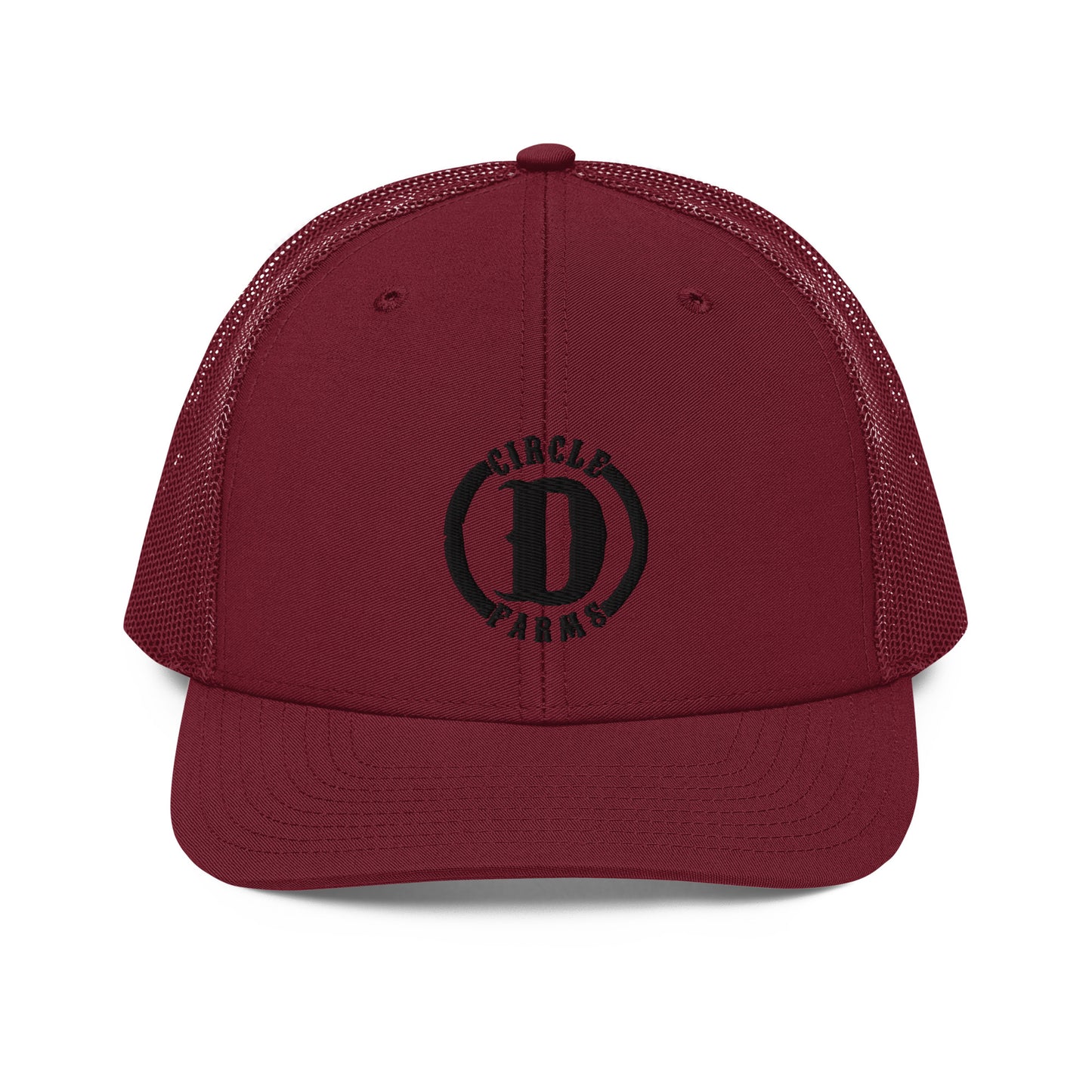 CD_Trucker Cap_Embroidered Black Logo