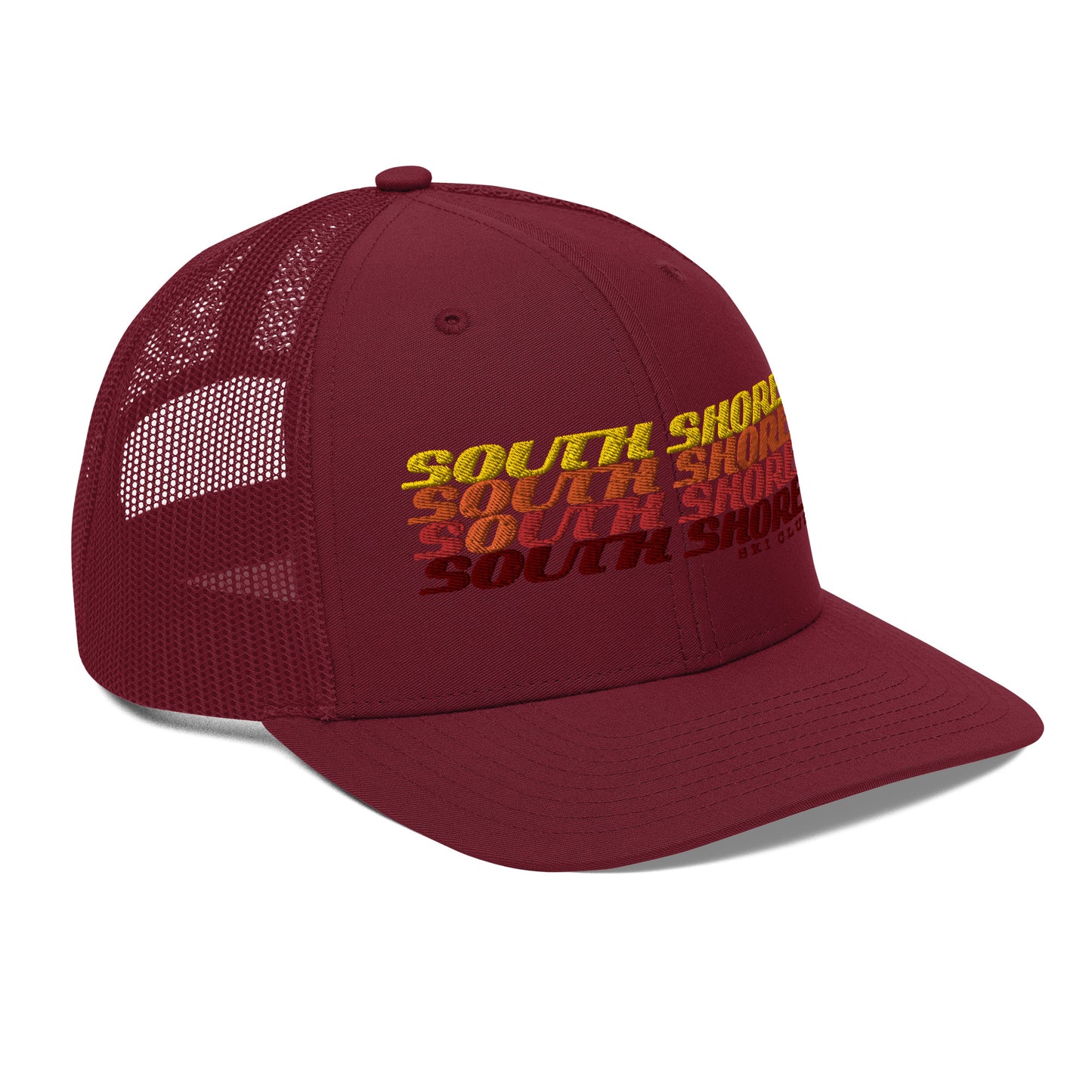 SSSC_Sunset StackedTrucker Cap