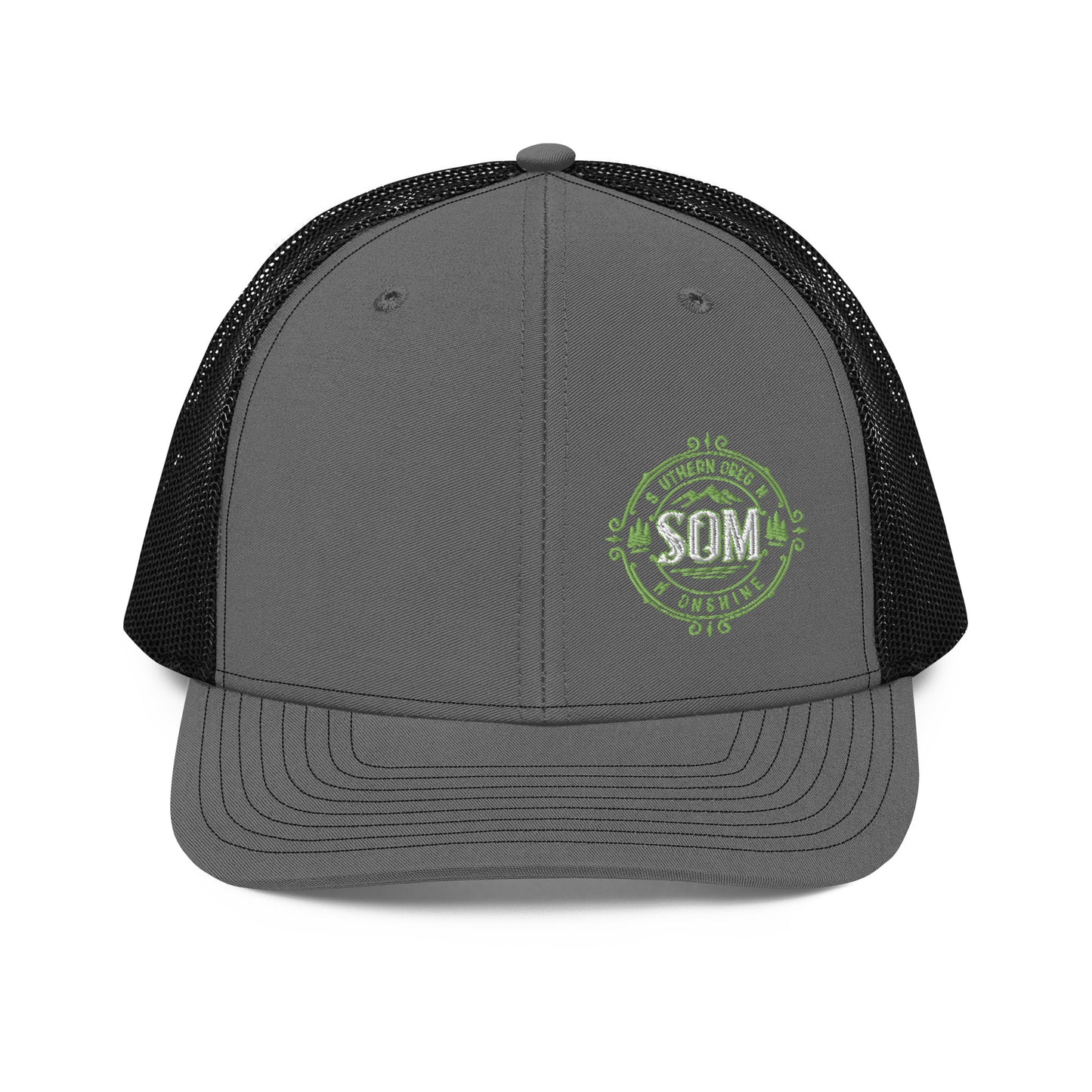 SOM_Trucker Cap_Embroidered Green Logo