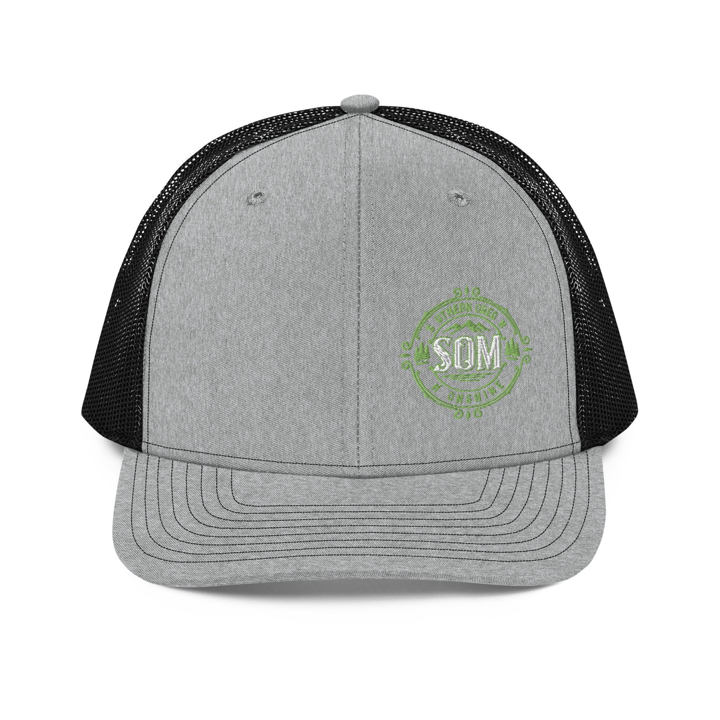 SOM_Trucker Cap_Embroidered Green Logo