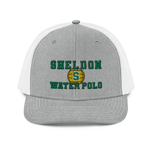 Sheldon Water Polo_Trucker Cap_Collegiate