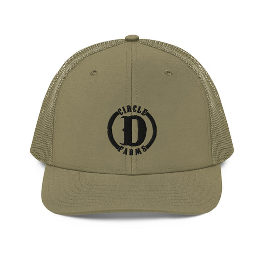 CD_Trucker Cap_Embroidered Black Logo