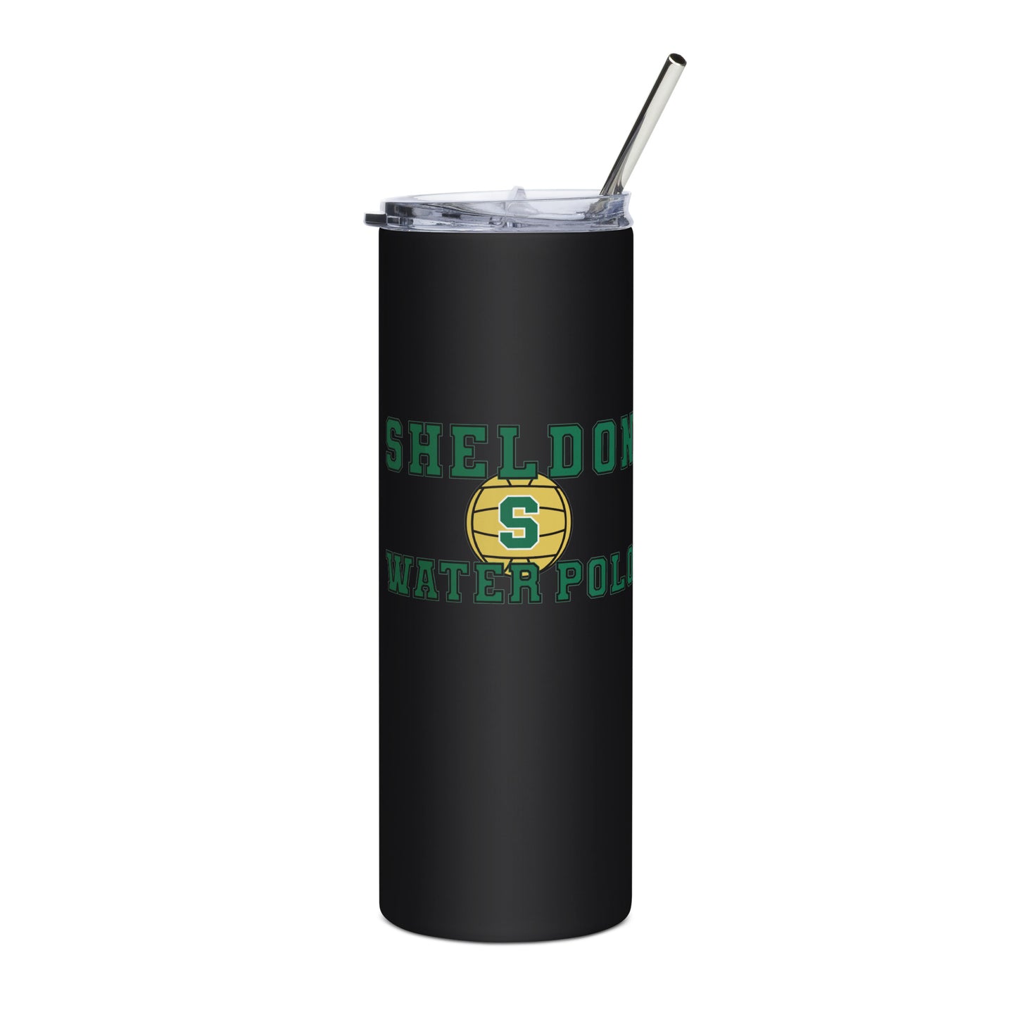 Sheldon Water Polo_Stainless steel tumbler_Collegiate