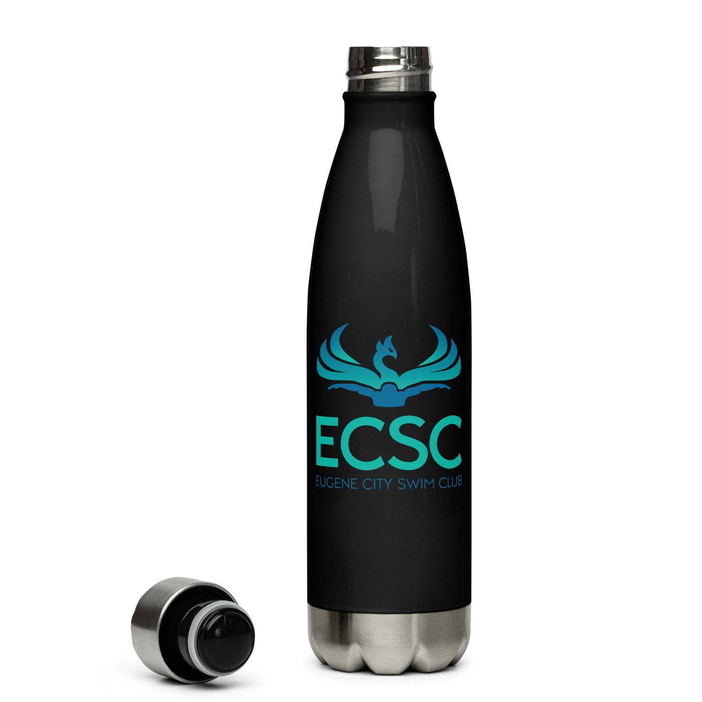 ECSC_Stainless steel water bottle Full Logo