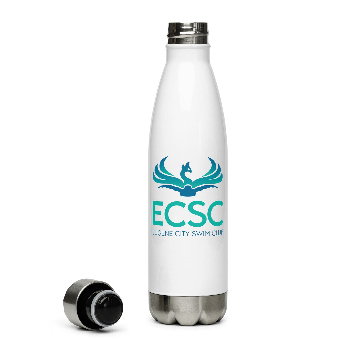 ECSC_Stainless steel water bottle Full Logo