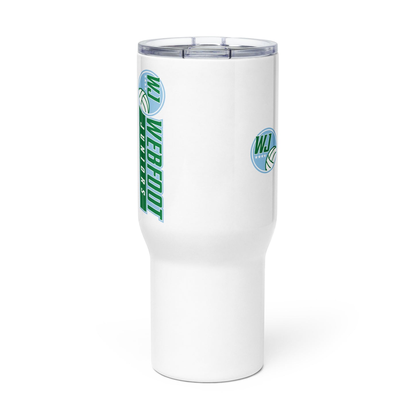 WF_Dual Logo Travel Mug with Handle