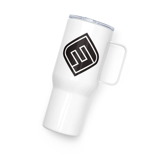 Travel mug with a handle_Black Diamond Logo