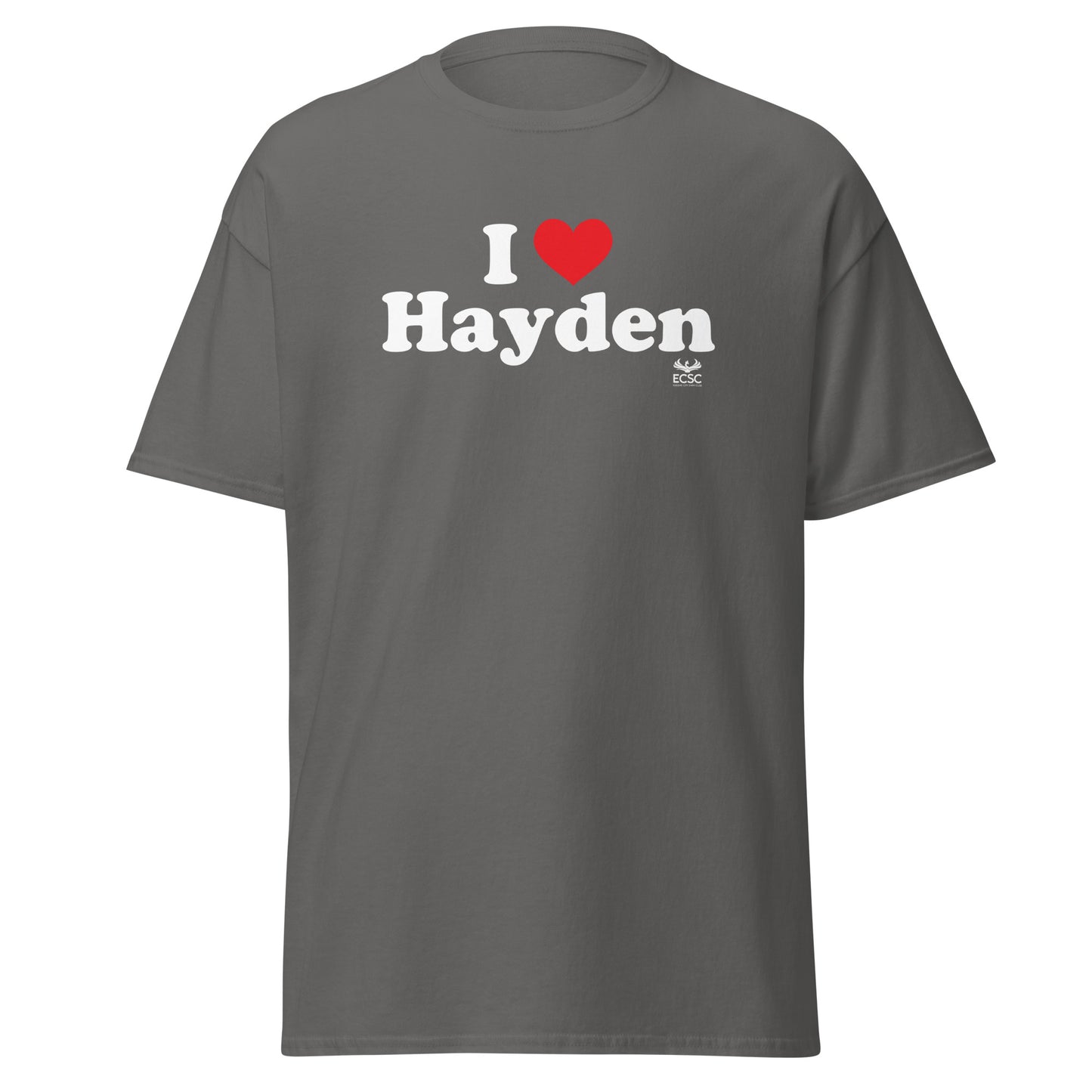 ECSC_I ❤️ Hayden Unisex classic tee