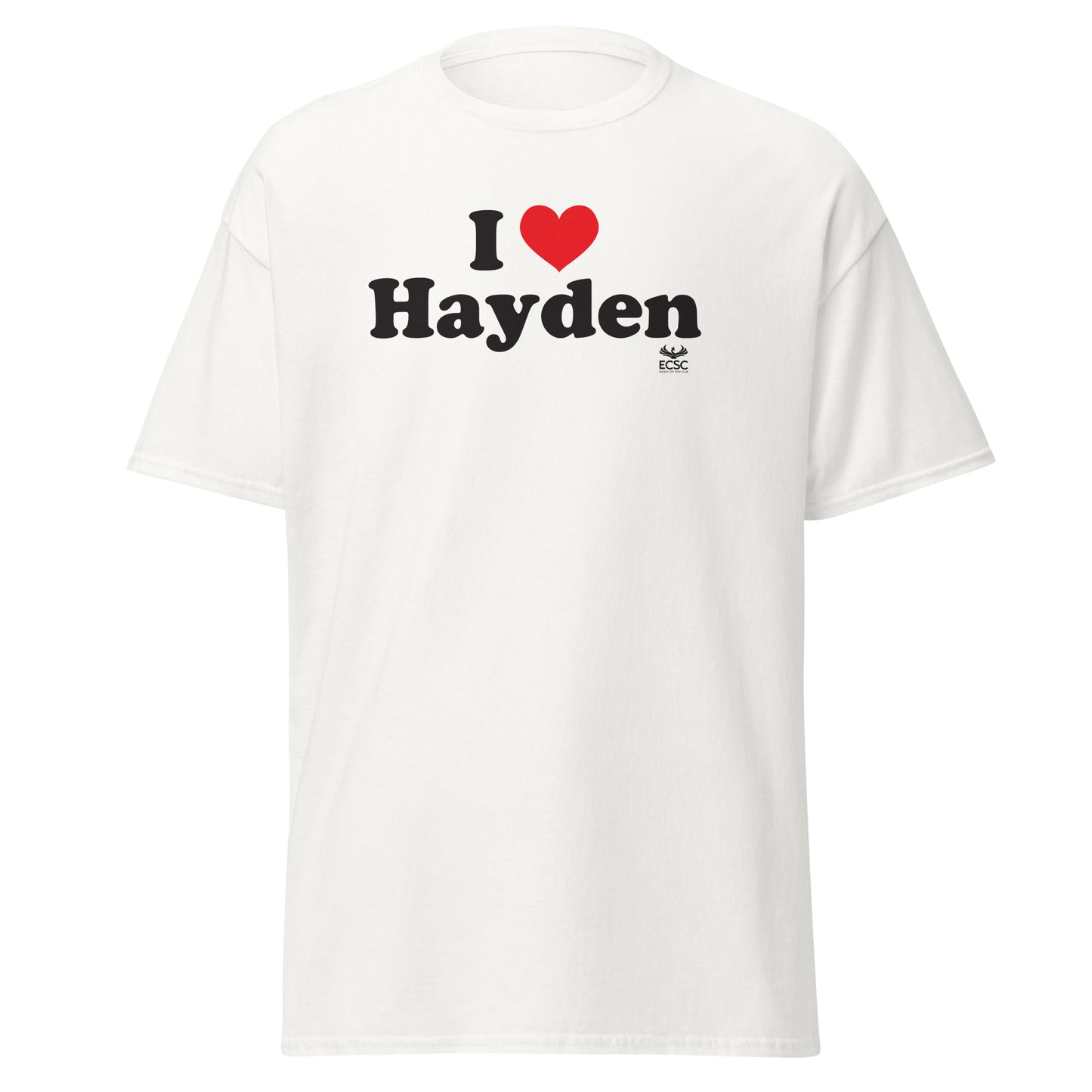 ECSC_I ❤️ Hayden Unisex classic tee