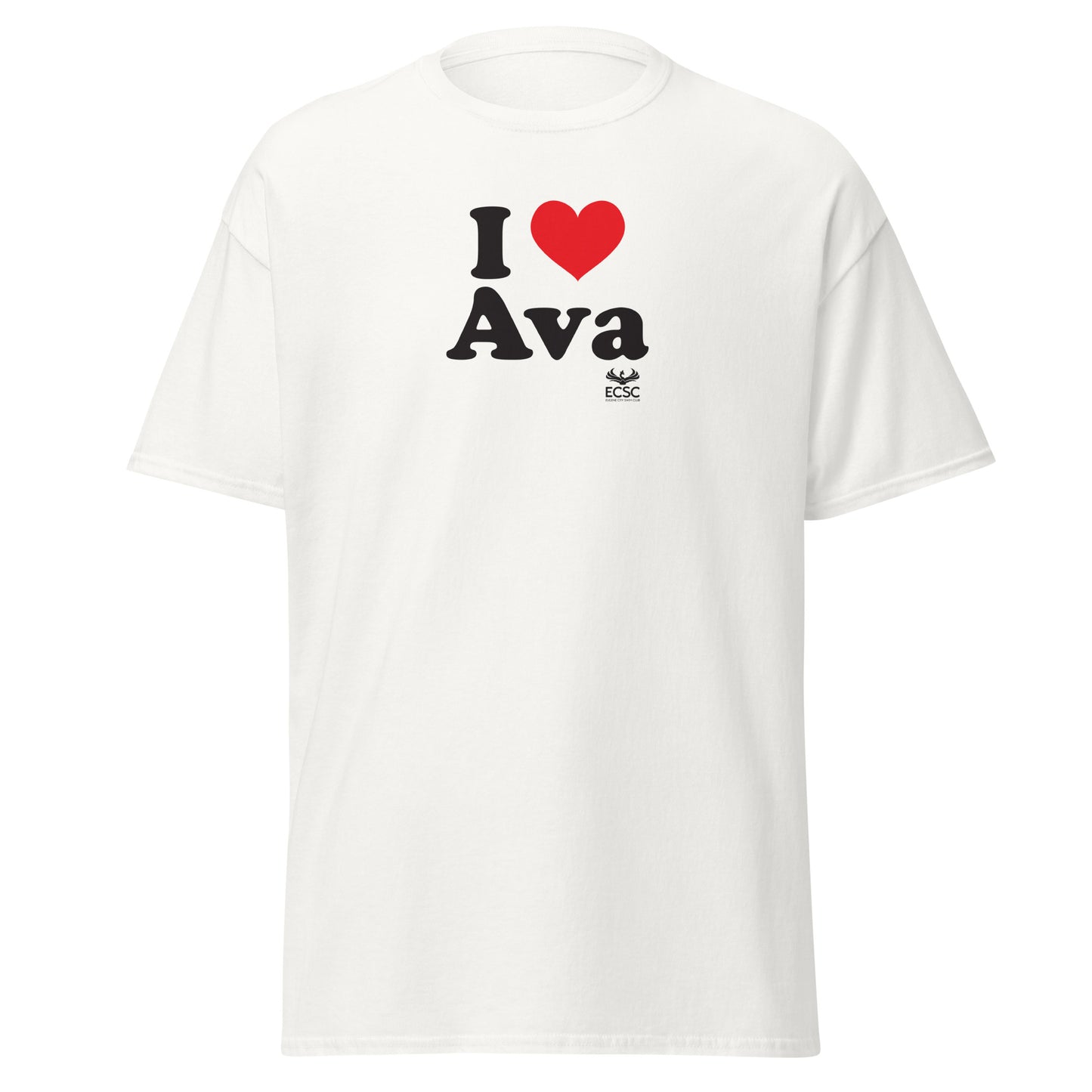 ECSC_I ❤️ Ava Unisex classic tee