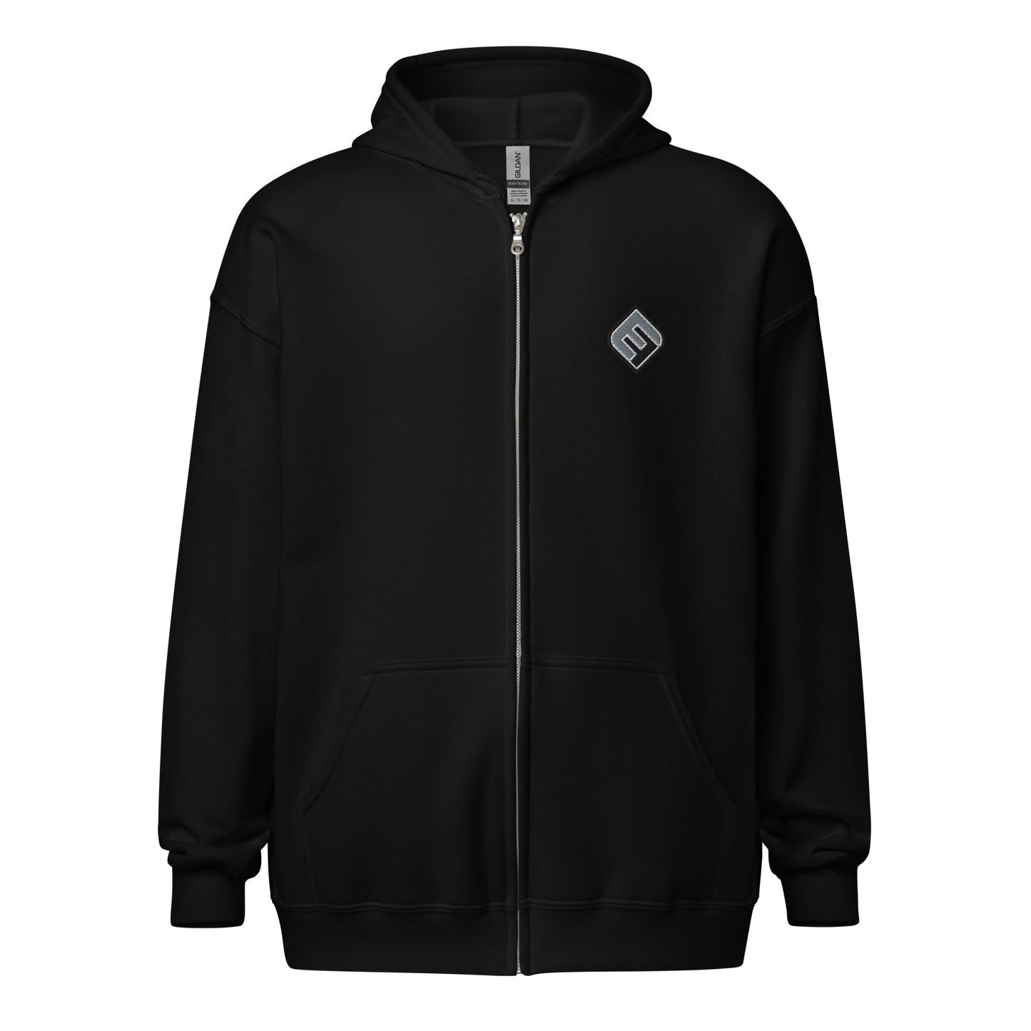 Unisex Zip Hoodie_Diamond Logo