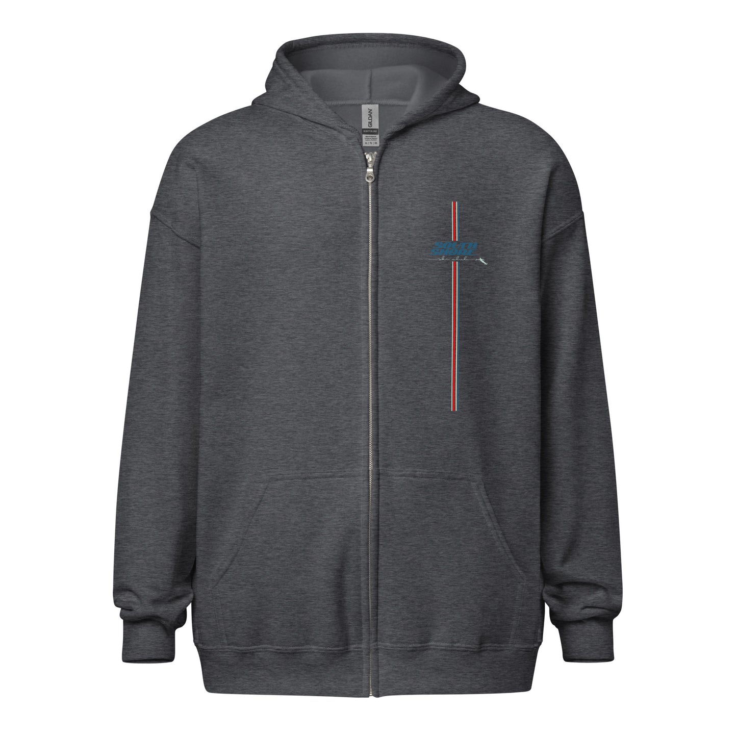 SSSC_Racer Unisex Heavy Zip Hoodie