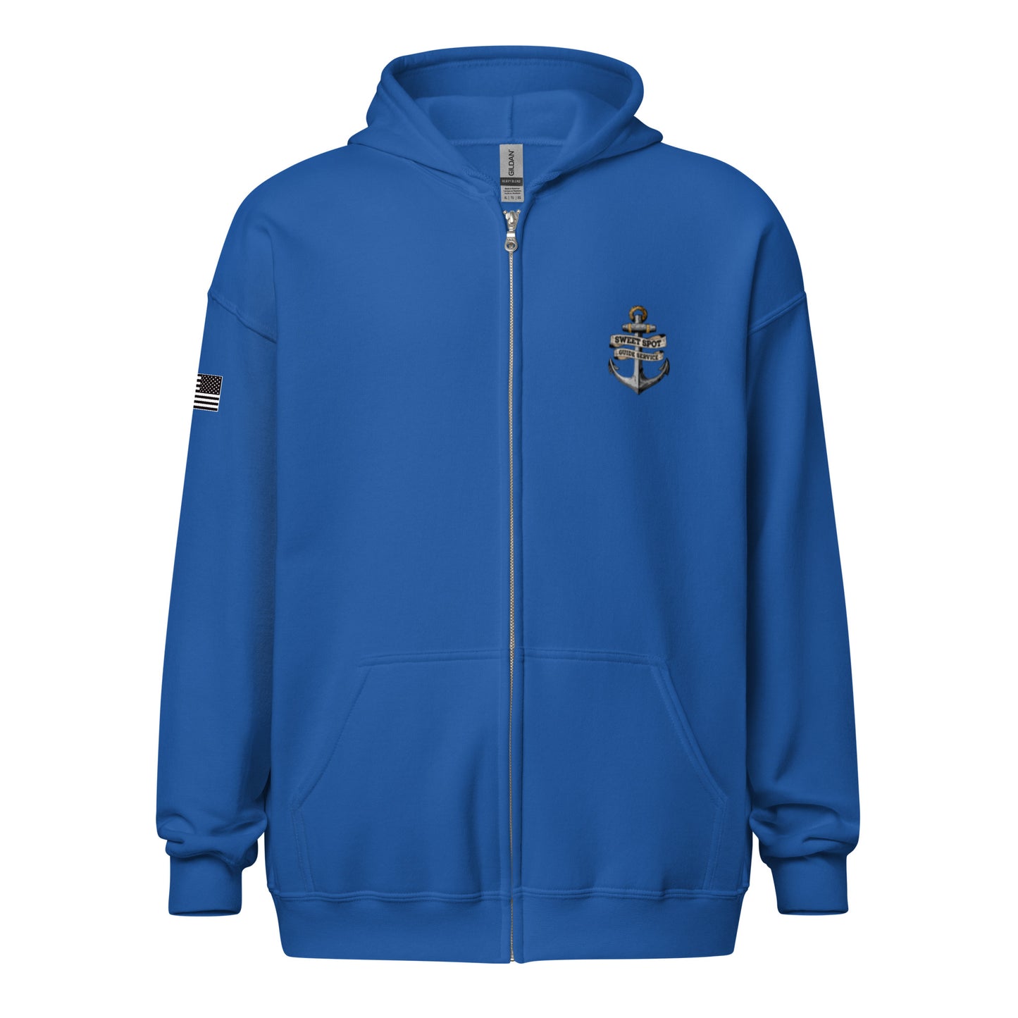 SSGS_Anchor Unisex zip hoodie