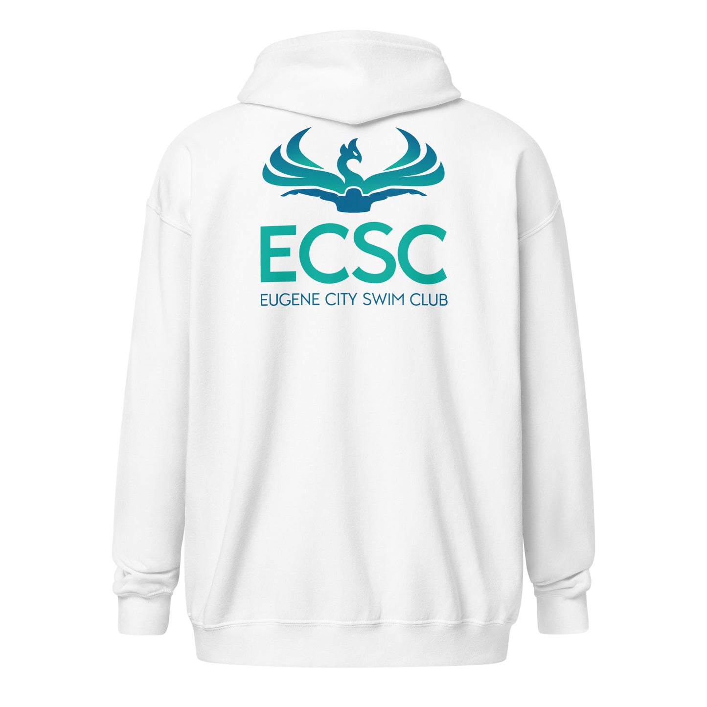 ECSC_Unisex heavy blend zip hoodie Front Back Logo