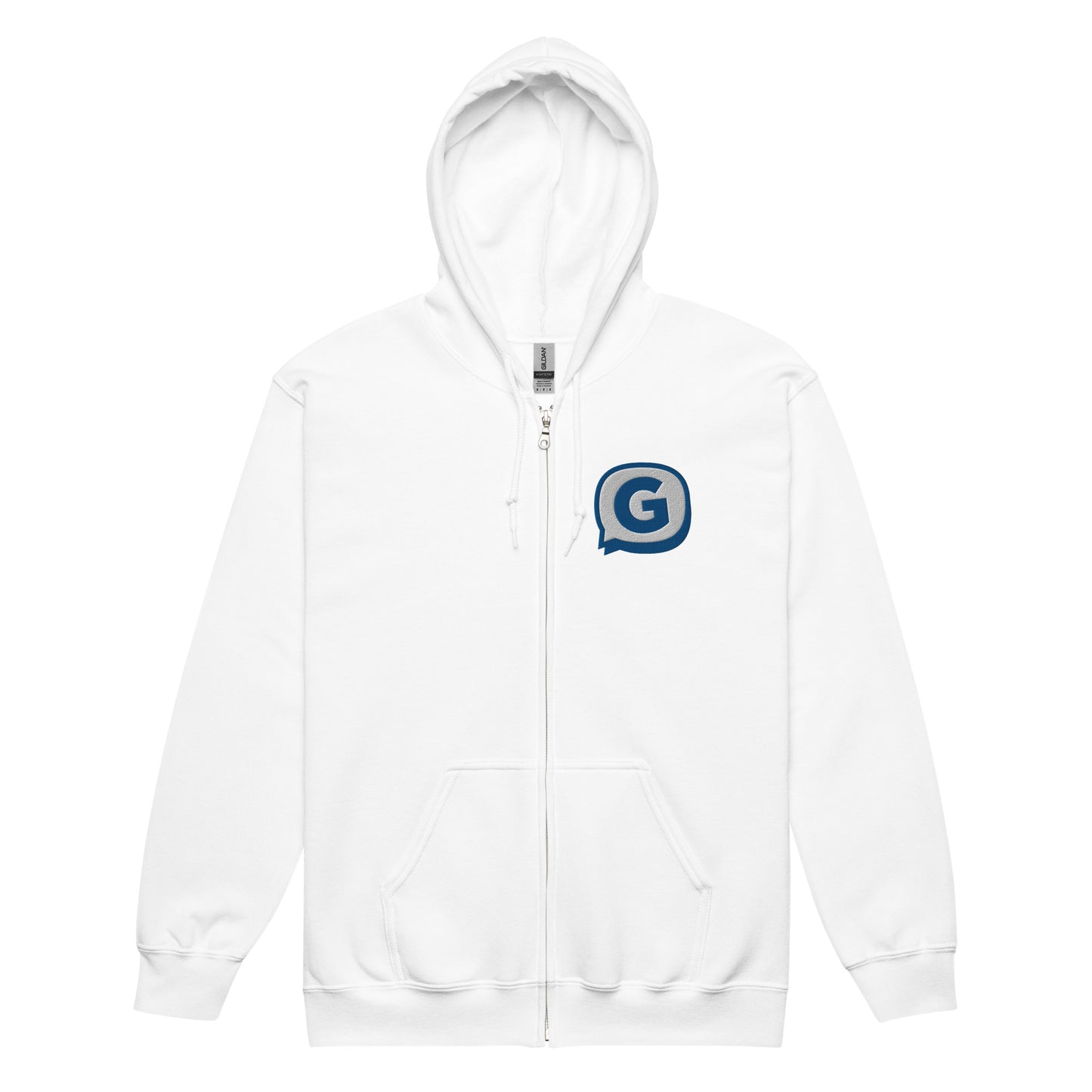 GGG - Unisex heavy blend zip hoodie_Embroidered