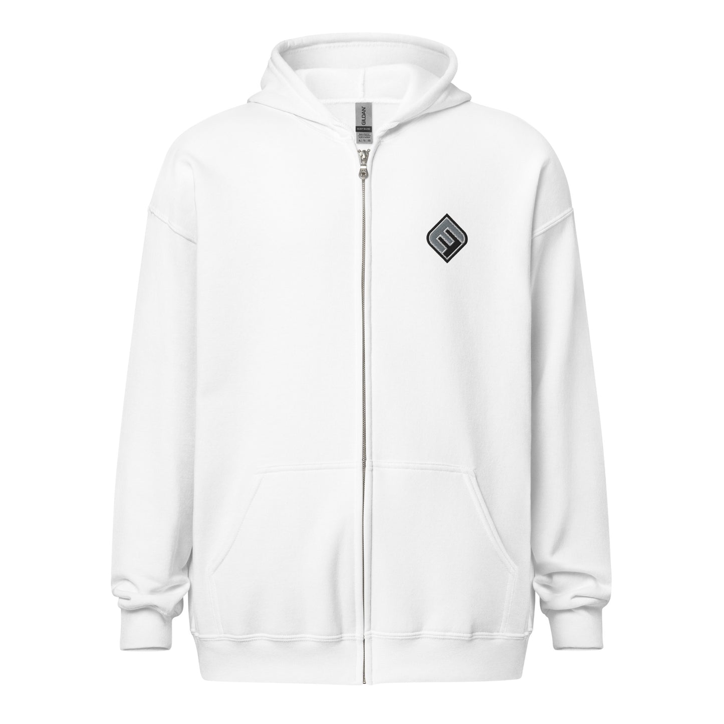 Unisex Zip Hoodie_Diamond Logo