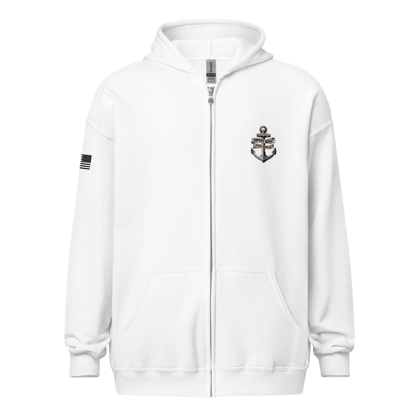 SSGS_Anchor Unisex zip hoodie