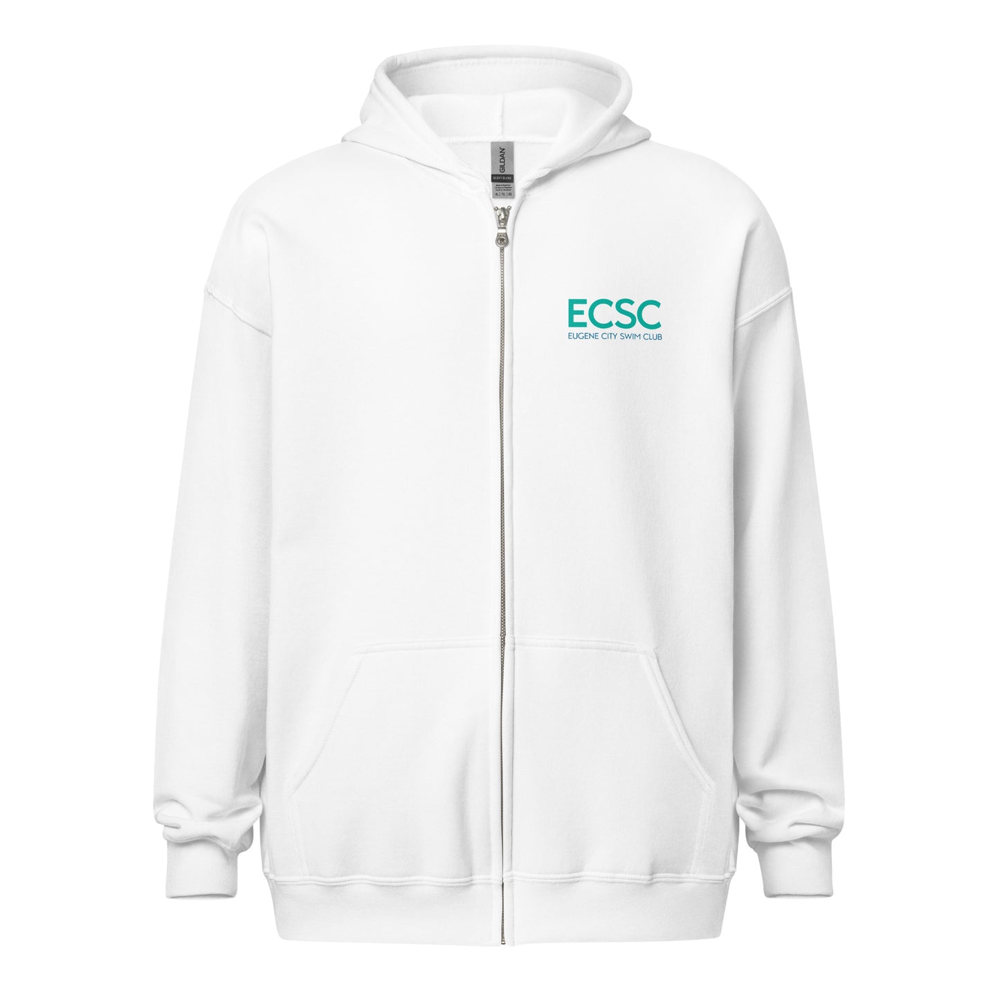 ECSC_Unisex heavy blend zip hoodie Front Back Logo