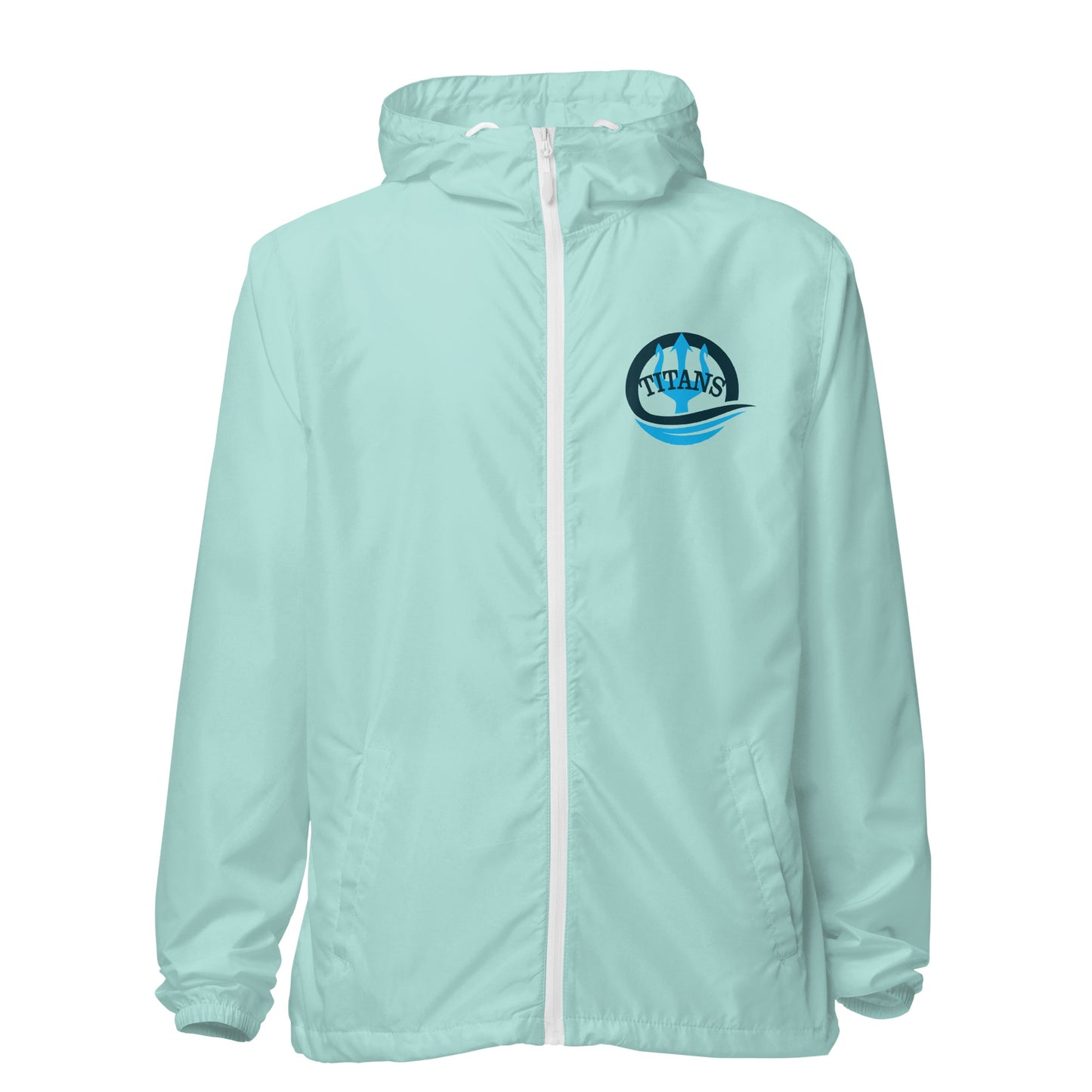 TS_Unisex lightweight zip up windbreaker