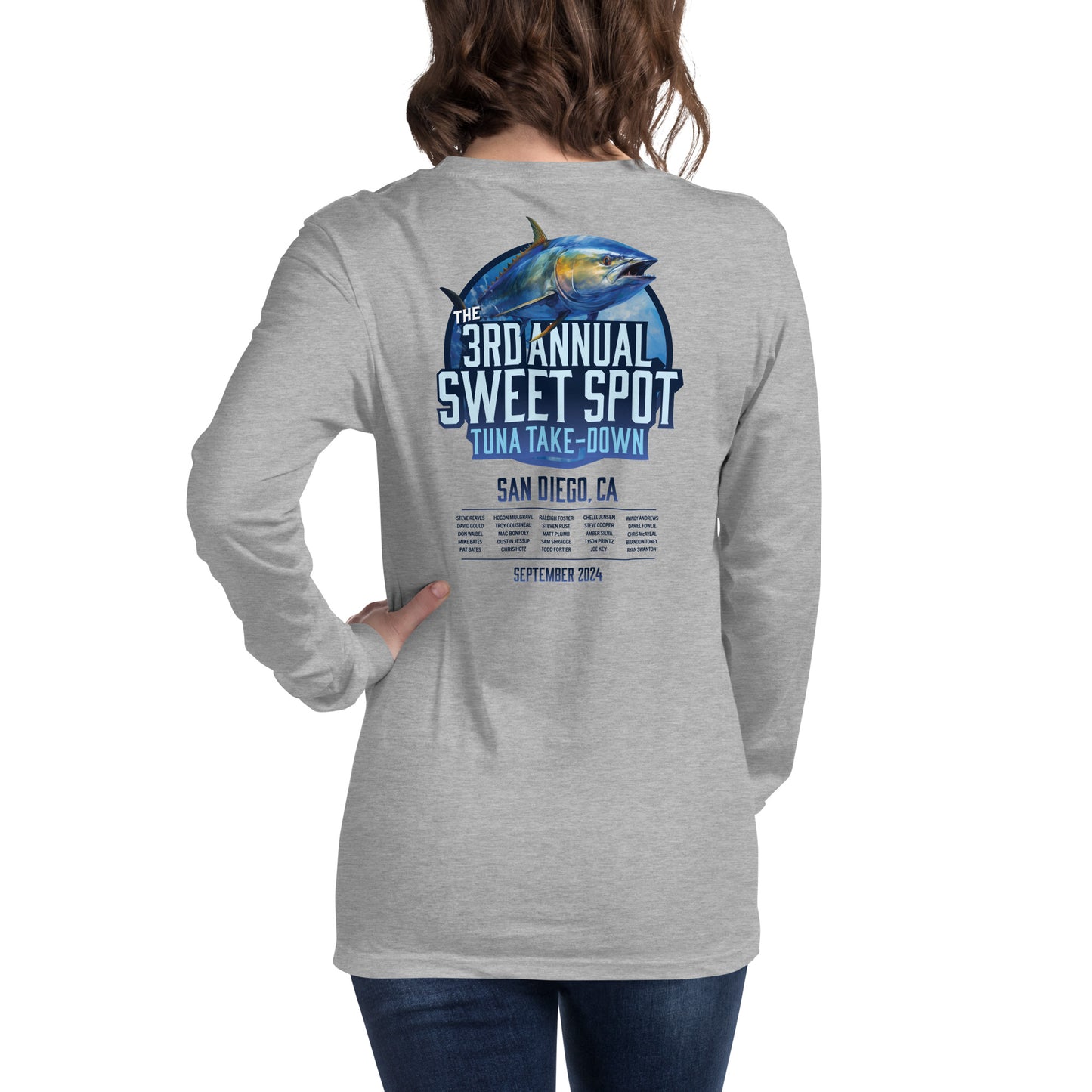 SSGS_Official Tuna Take-down Women's Long Sleeve Tee