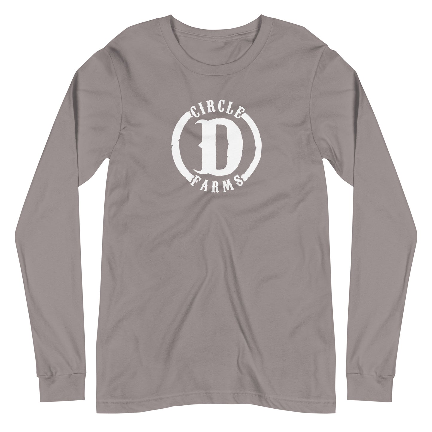 CD_Unisex Long Sleeve Tee_Printed White Logo