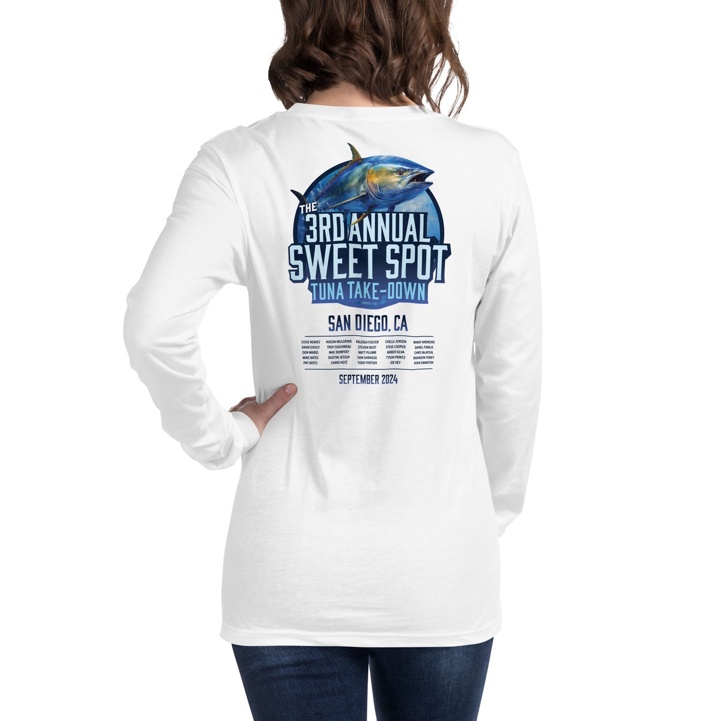 SSGS_Official Tuna Take-down Women's Long Sleeve Tee