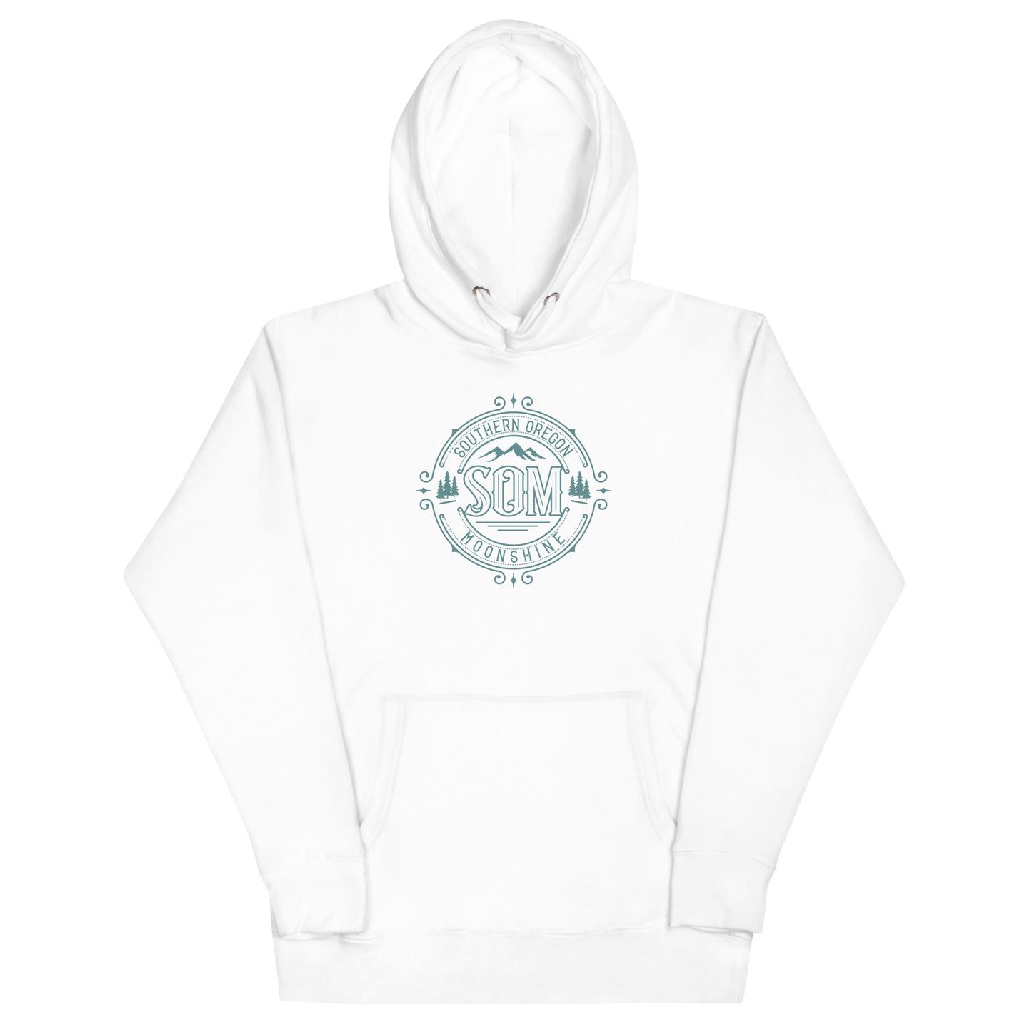 Unisex Hoodie_Printed Green Logo