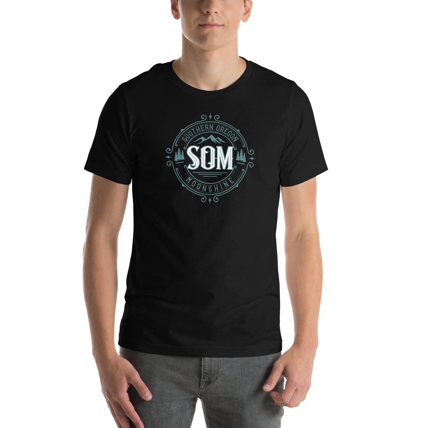 SOM_Unisex t-shirt_Printed Green Logo