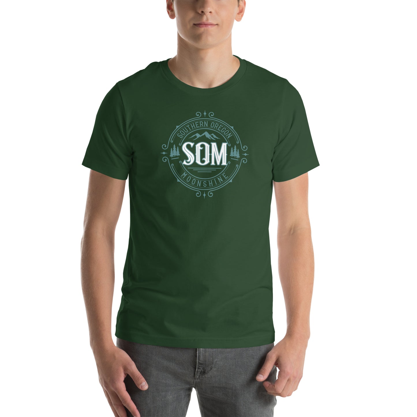 SOM_Unisex t-shirt_Printed Green Logo