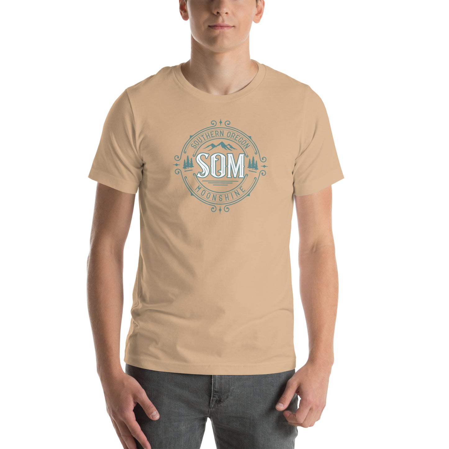 SOM_Unisex t-shirt_Printed Green Logo