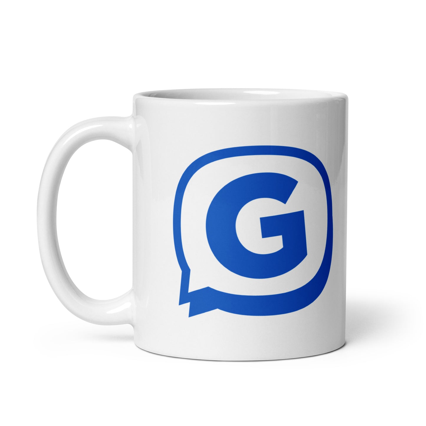 GGG - White glossy mug