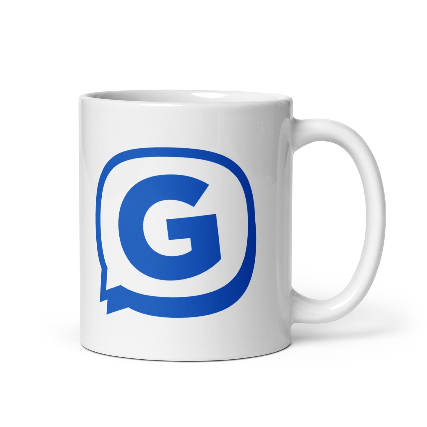 GGG - White glossy mug