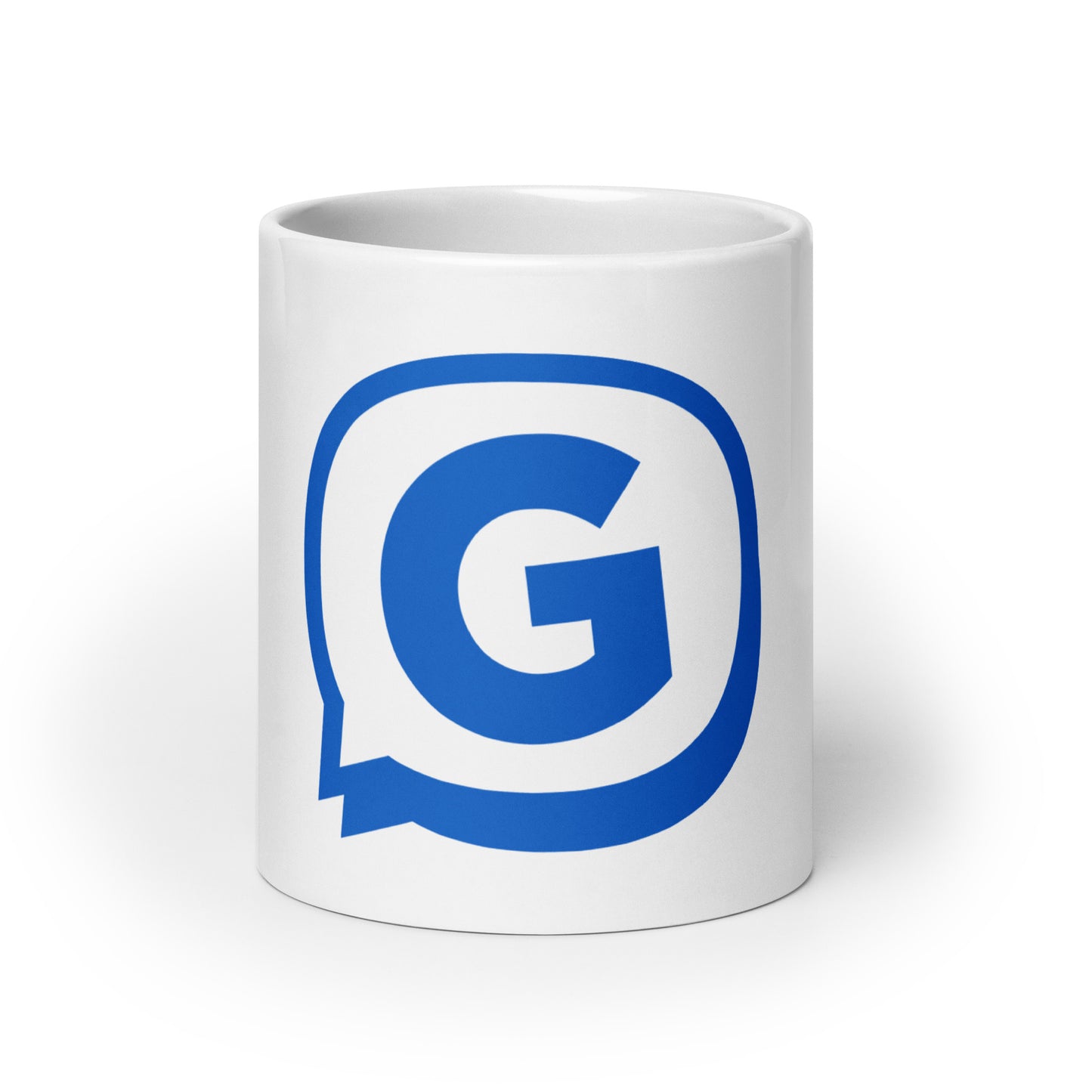 GGG - White glossy mug