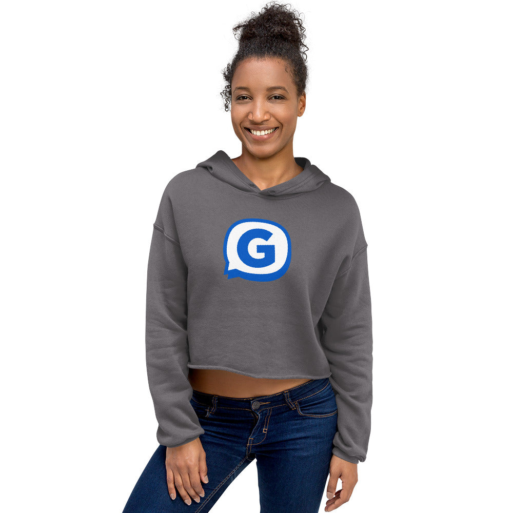 GGG - Women's Crop Hoodie_Printed