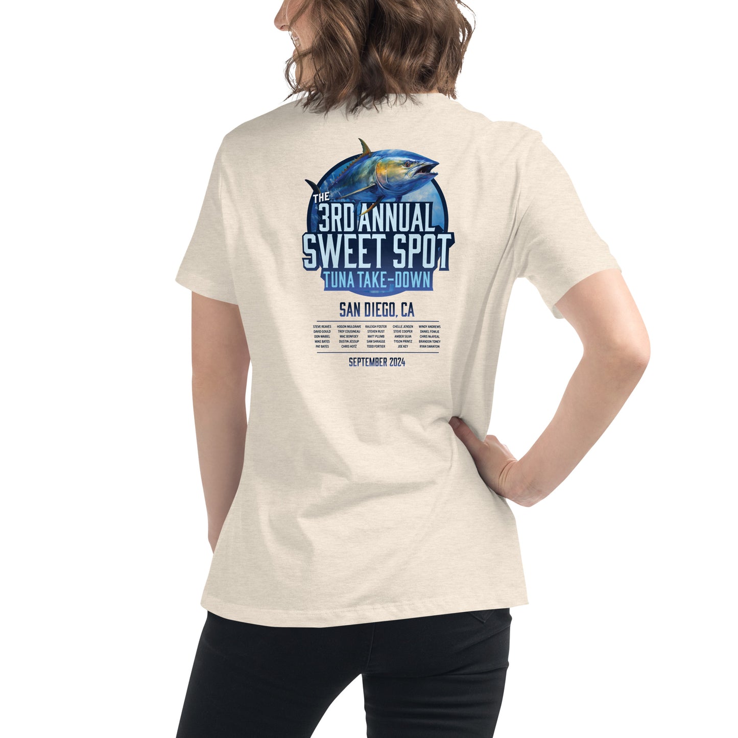 SSGS_Official Tuna Take-down Women's Relaxed T-Shirt