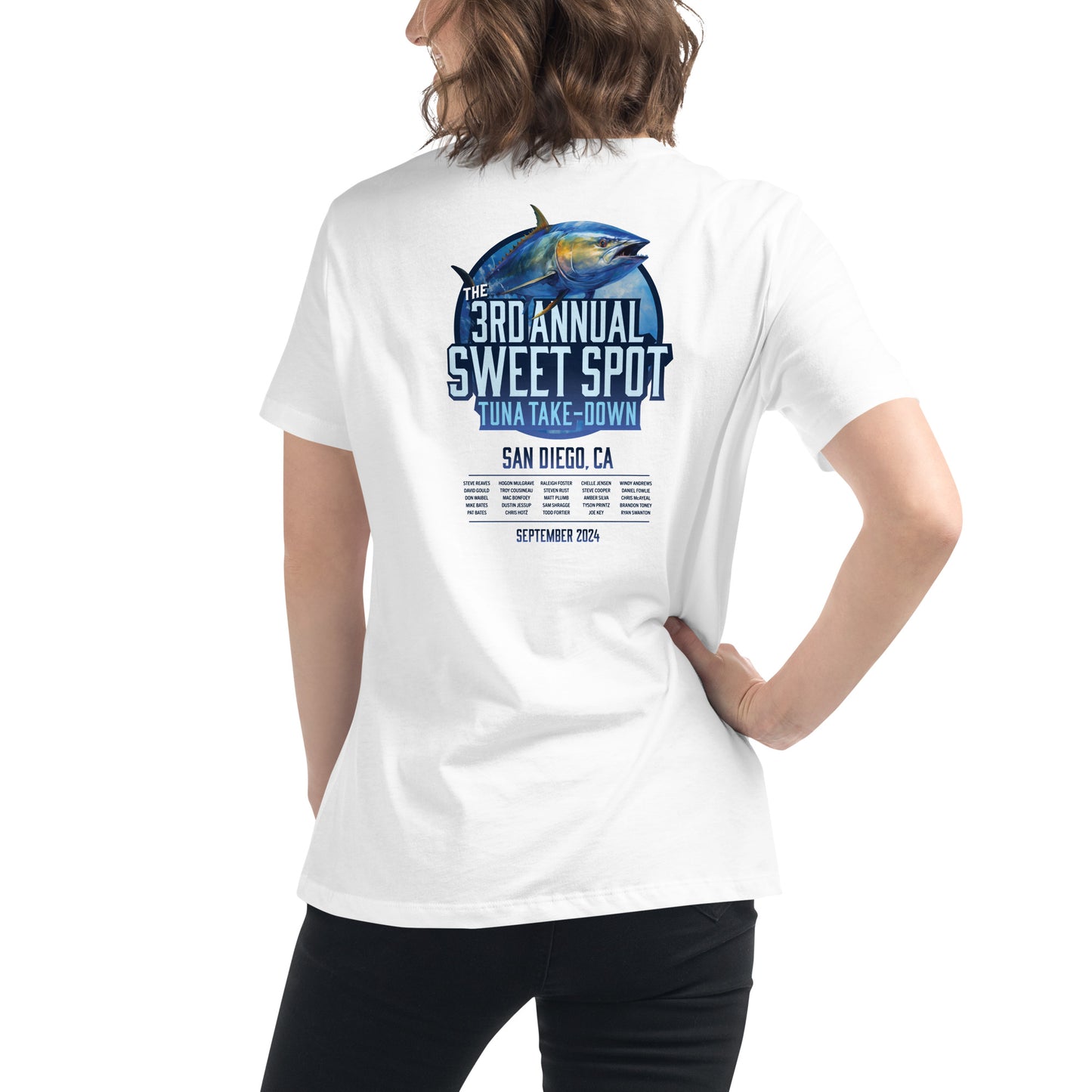 SSGS_Official Tuna Take-down Women's Relaxed T-Shirt