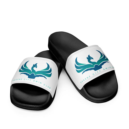 ECSC_Women's White slides Phoenix Logo