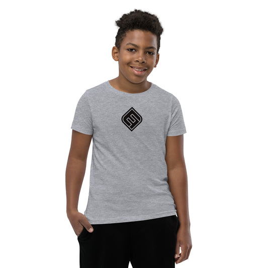 EF_Youth Short Sleeve T-Shirt_Black Diamond Logo