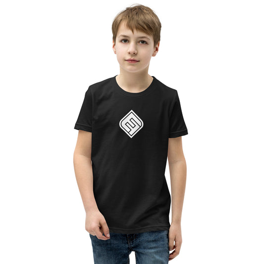 Youth Short Sleeve T-Shirt_White Diamond Logo